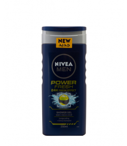 شامپو سر و بدن مردانه نیوآ Nivea مدل Power Fresh حجم 250 میلی لیتر