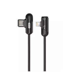 کابل شارژ و مبدل صدای لایتنینگ ایکس او به طول یک متر XO Lightning audio cable NB38