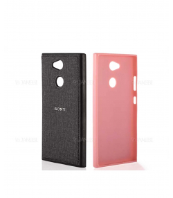 قاب محافظ طرح پارچه ای سونی Protective Cover Sony Xperia L2