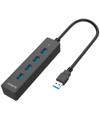 هاب یو اس بی 4 پورت اوریکو Orico 4 Port USB3.0 HUB W8PH4-U3