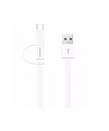 کابل شارژ و انتقال داده دو سر اصلی هواوی Huawei AP55S Micro USB And Type-C Cable