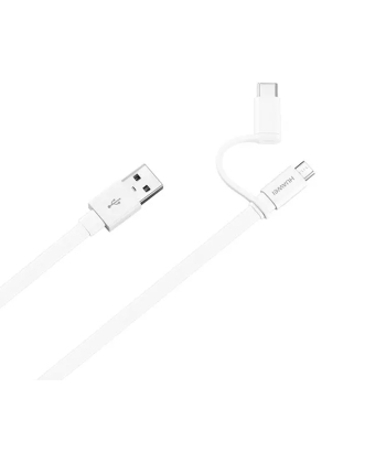 کابل شارژ و انتقال داده دو سر اصلی هواوی Huawei AP55S Micro USB And Type-C Cable