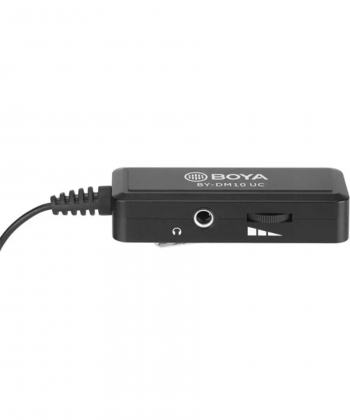 میکروفون با سیم یقه ای بویا BOYA BY-DM10 Microphone with Lightning and USB Type-A Cables