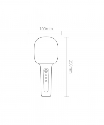 میکروفون بی سیم شیائومی Xiaomi Yuemi Bluetooth karaoke Microphone Lite YMMKF007