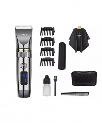 ست کامل ماشین اصلاح موی سر شیائومی Xiaomi Youpin RE-6501T Riwa Electric Hair Clipper Cordless Hairdresser