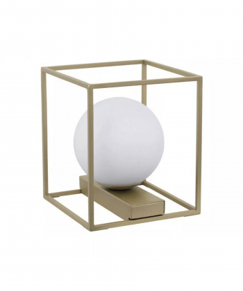 چراغ رومیزی شیائومی label EGLO gold cube atmosphere table lamp 97794C