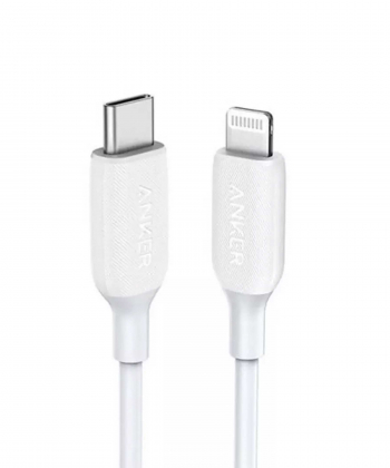 کابل شارژ سریع تایپ سی به لایتنینگ 90 سانتی متری 18 وات انکر Anker A8832H11 USB C to Lightning Cable