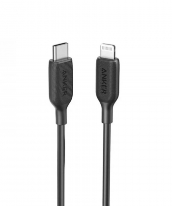 کابل شارژ سریع تایپ سی به لایتنینگ 90 سانتی متری 18 وات انکر Anker A8832H11 USB C to Lightning Cable