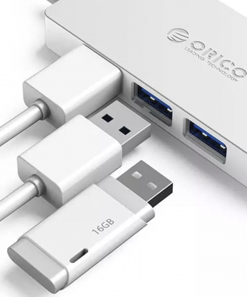 هاب 4 پورت اوریکو ORICO HS4U-U3 4 Port USB3.0 Rectangle HUB