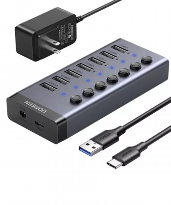 هاب 7 پورت USB 3.0 یوگرین Ugreen CM481 30778 7 Ports USB 3.0