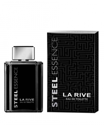 ادوپرفیوم مردانه لا ریو La Rive مدل Steel Essence حجم 100 میلی لیتر