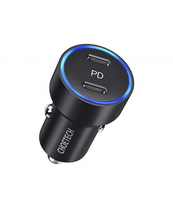 شارژر فندکی USB Type-C PD 36W چویتک Choetech مدل C0054