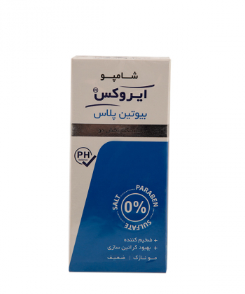 شامپو بیوتین پلاس ایروکس Irox وزن 200 گرم