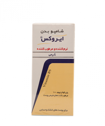 شامپو بدن ایروکس IROX مدل Emollient & Moisturizer وزن 200 گرم