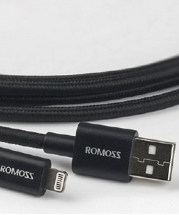 کابل 2.4 آمپر 3 متری USB به لایتنینگ روموس Romoss مدل CB13ns