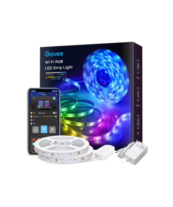 ریسه هوشمند 10 متری گووی Govee مدل RGB Smart WiFi + Bluetooth LED Strip H6110