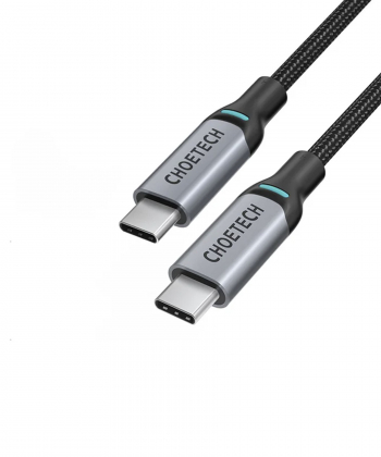 کابل پاور دلیوری 100 وات USB C به USB C چویتک Choetech مدل XCC-1002BK