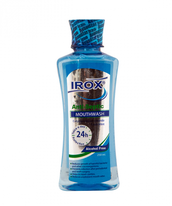 دهانشویه ایروکس Irox مدل Anti Septic حجم 250 میلی لیتر