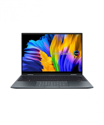 لپ تاپ ایسوس مدل ZenBook 14 Flip OLED UP5401EA-A i7 1165G7 ظرفیت 1 ترابایت و رم 16 گیگابایت 14 اینچ