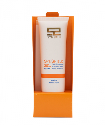 کرم ضدآفتاب ساین شیلد SPF30 ساین اسکین Syn Skin وزن 50 گرم