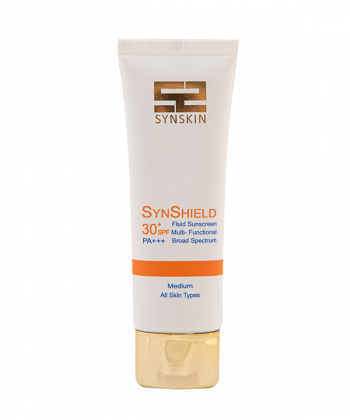 کرم ضدآفتاب ساین شیلد SPF30 ساین اسکین Syn Skin وزن 50 گرم