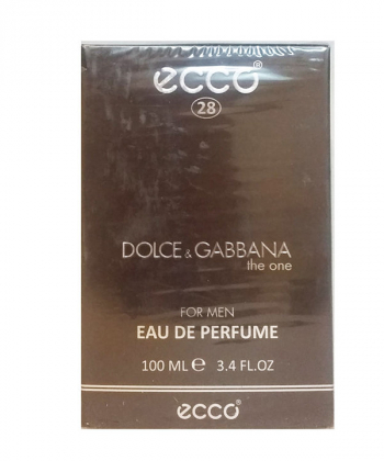 ادوپرفیوم مردانه اکو Ecco مدل Dolce And Gabbana The One حجم 100 میلی لیتر