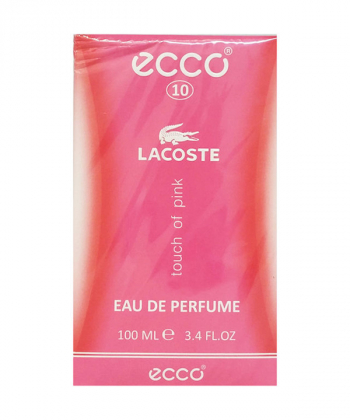 ادوپرفیوم زنانه اکو Ecco مدل Lacoste Touch Of Pink حجم 100 میلی لیتر