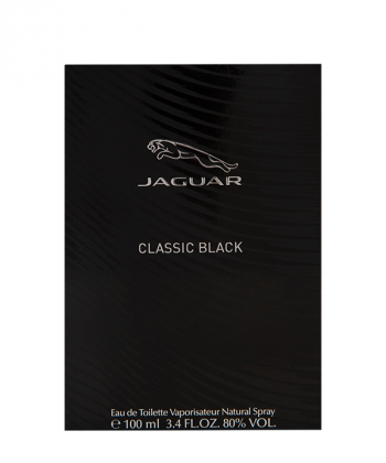 ادوتویلت مردانه جگوار Jaguar مدل Classic Black حجم 100 میلی لیتر