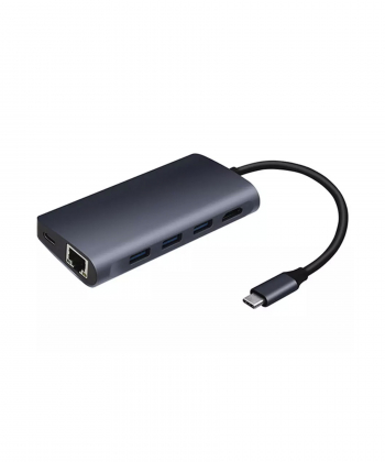 هاب هشت پورت تایپ سی کوتتسی COTEetCI MB1086 8-in-1 USB Type-C Hub