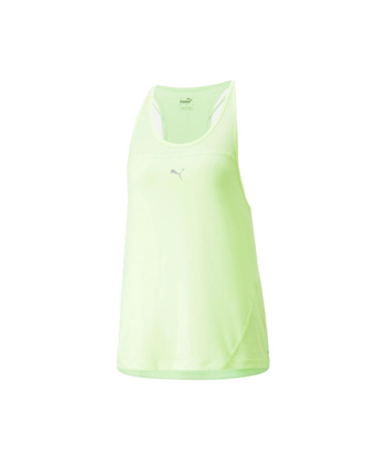 تاپ ورزشی زنانه پوما Puma مدل RUN TANK Fast Yellow