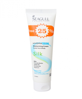 کرم مرطوب کننده سی گل Seagull مدل Silk حجم 100 میلی لیتر