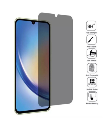 گلس پرایوسی گوشی سامسونگ آ 34 Privacy Glass Screen Protector Samsung Galaxy A34