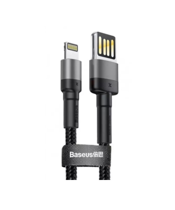 کابل شارژ لایتنینگ بیسوس Baseus Cafule Special Edition Lightning Cable 1m CALKLF-GG1