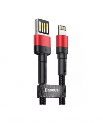 کابل شارژ لایتنینگ بیسوس Baseus Cafule Special Edition Lightning Cable 1m CALKLF-GG1