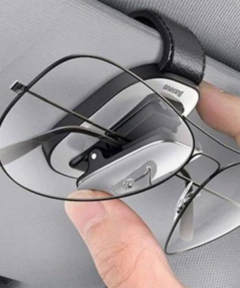 نگهدارنده عینک داخل ماشین بیسوس Baseus Platinum Vehicle Eyewear Clip Clamping Type