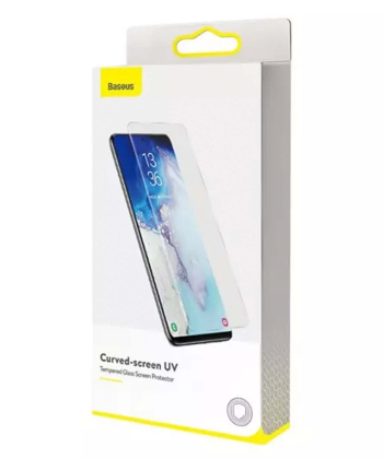 محافظ صفحه یو وی دوتایی بیسوس سامسونگ Baseus Curved-screen UV Glass Samsung S20