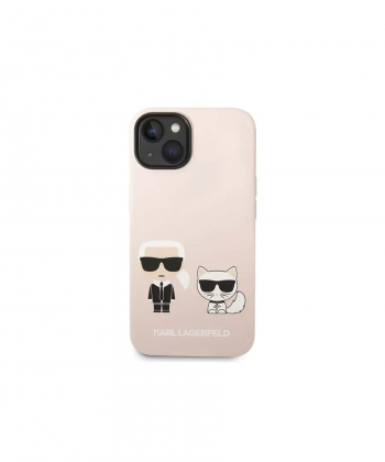 قاب سیلیکونی آیفون 14 طرح گربه و کارل CG Mobile iphone 14 Cat Karl Lagerfeld Silicone Case