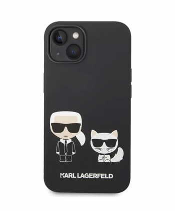 قاب سیلیکونی آیفون 14 پلاس طرح گربه و کارل CG Mobile iphone 14 Plus Cat Karl Lagerfeld Silicone Case