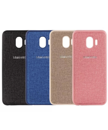 قاب محافظ طرح پارچه ای سامسونگ Protective Cover Samsung Galaxy J4