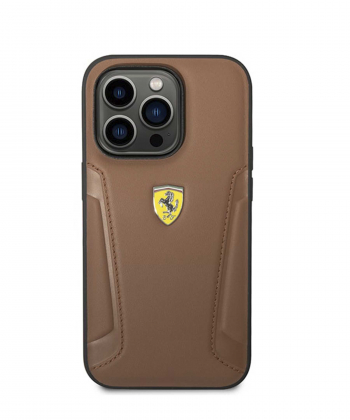 قاب چرمی آیفون 14 پرو طرح فراری CG Mobile iphone 14 Pro Ferrari Leather Case