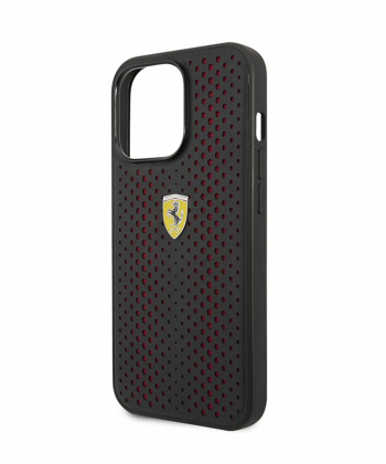 قاب چرمی آیفون 14 پرو طرح فراری CG Mobile iphone 14 Pro Ferrari Leather Case