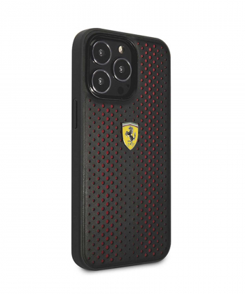 قاب چرمی آیفون 14 پرو طرح فراری CG Mobile iphone 14 Pro Ferrari Leather Case