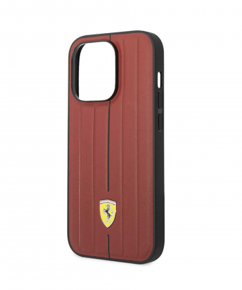 قاب چرمی آیفون 14 پرو طرح فراری CG Mobile iphone 14 Pro Ferrari Leather Case