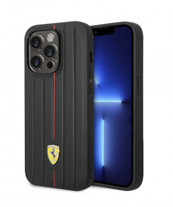 قاب چرمی آیفون 14 پرو طرح فراری CG Mobile iphone 14 Pro Ferrari Leather Case