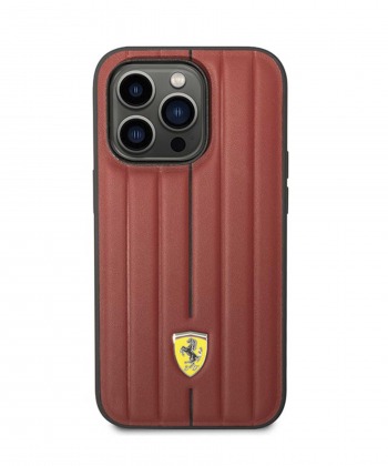 قاب چرمی آیفون 14 پرو طرح فراری CG Mobile iphone 14 Pro Ferrari Leather Case