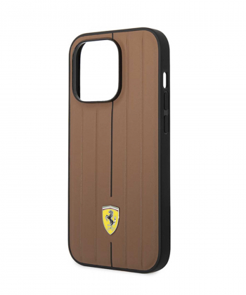 قاب چرمی آیفون 14 پرو طرح فراری CG Mobile iphone 14 Pro Ferrari Leather Case