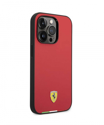 قاب چرمی آیفون 14 پرو طرح فراری CG Mobile iphone 14 Pro Ferrari Leather Case