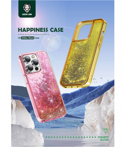 قاب آکواریومی آیفون 14 پرو گرین Green iPhone 14 Pro Aquarium Happiness Case