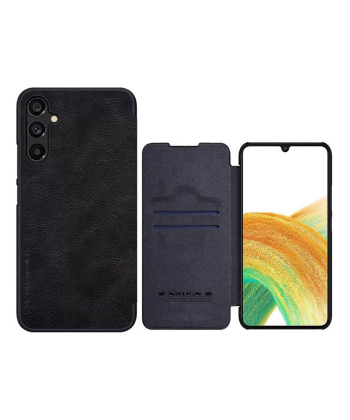 قاب محافظ سامسونگ گلکسی آ 34 نیلکین Nillkin Samsung Galaxy A34 5G Qin leather case