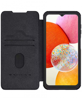 قاب محافظ سامسونگ آ 14 نیلکین Nillkin Samsung Galaxy A14 4G Qin Pro leather case